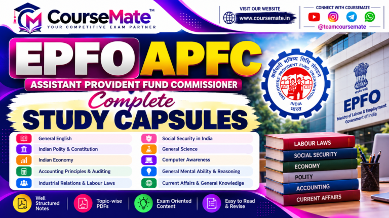 EPFO APFC Complete Study Capsules